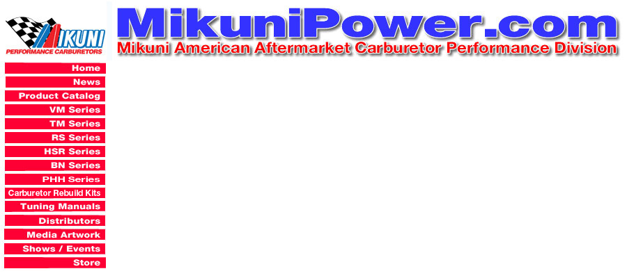 Mikuni American carburetor Division